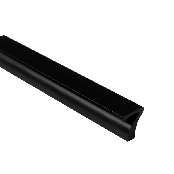U02431 Black Aluminium Handles - 96mm