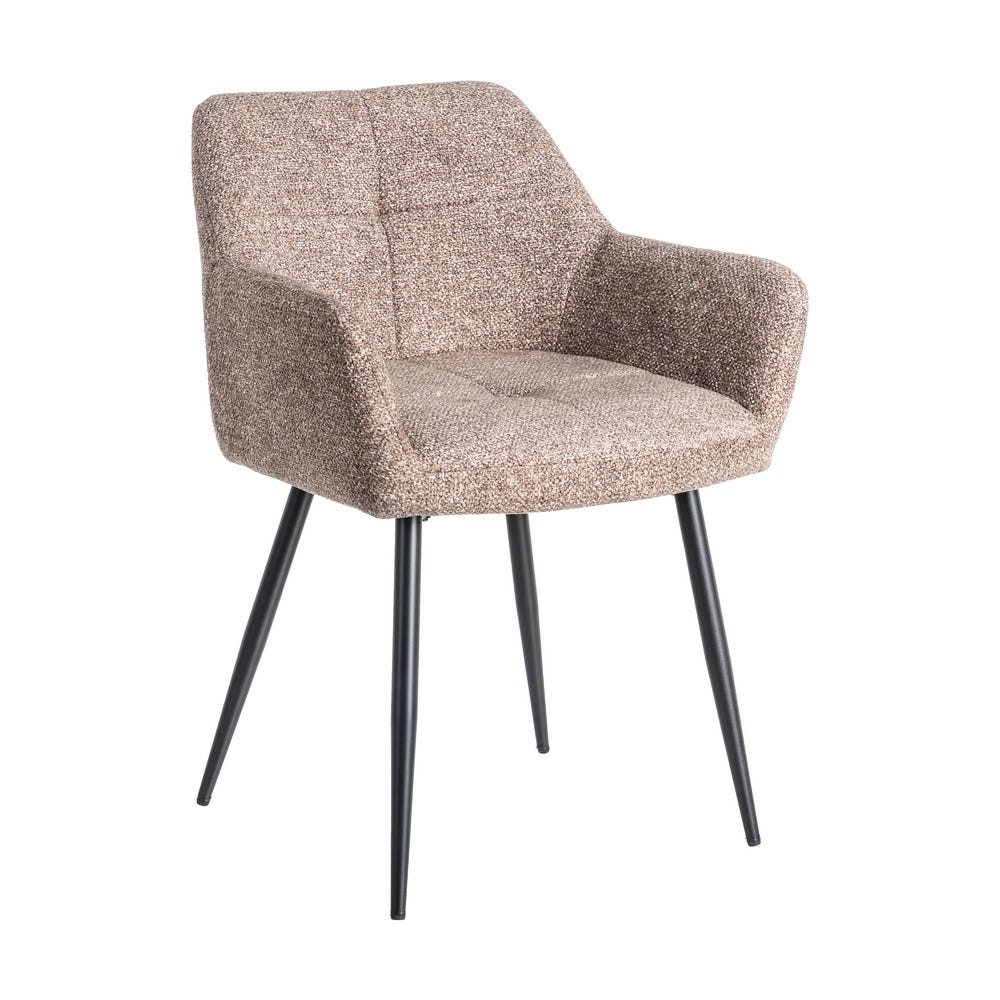 Haven Marbled Tauple Fabric Metal Chair