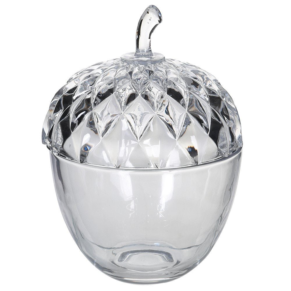 Hazelnut Glass Jar - Elegant and Functional Storage Solution - LUXONAS