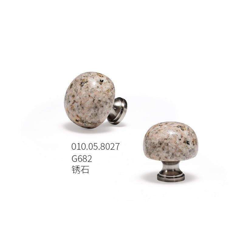 Knob 0108027 G682 Marble - Elegant Decorative Hardware - LUXONAS