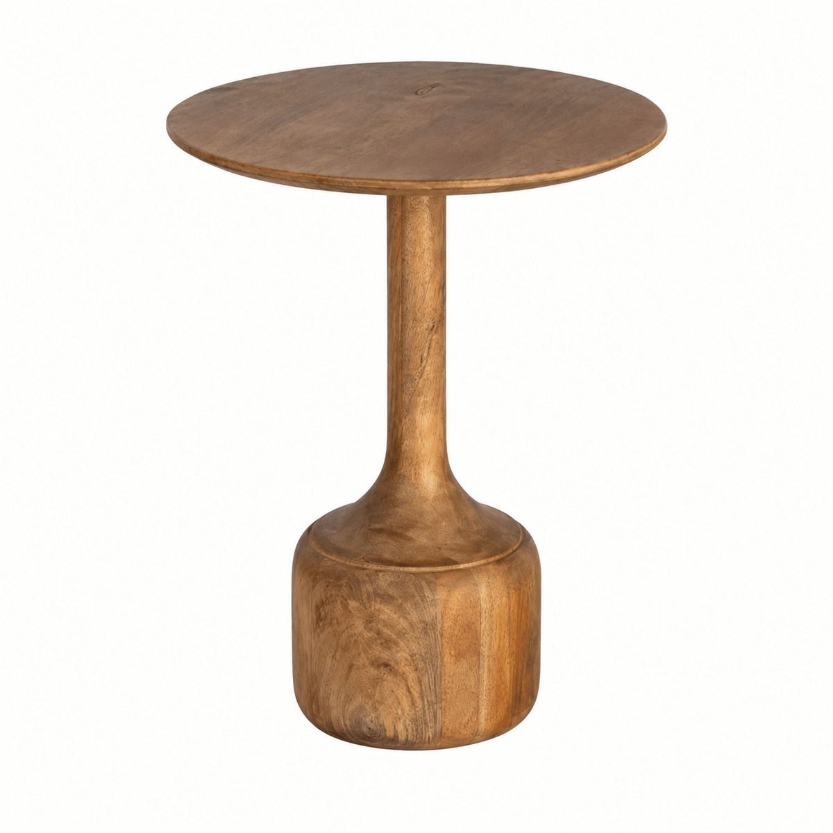 Large Round Mango Sidetable