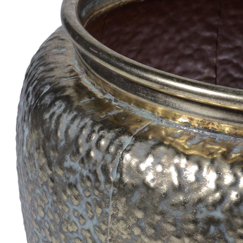 Large Sebel Vase - Elegant Iron Decorative Piece - LUXONAS