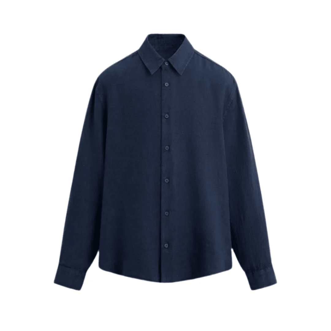 Linen Collar Shirt