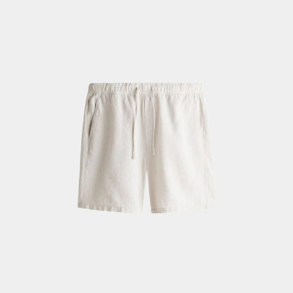 Linen Shorts - Men's Casual Bermuda Shorts Outfit | Summer Linen
