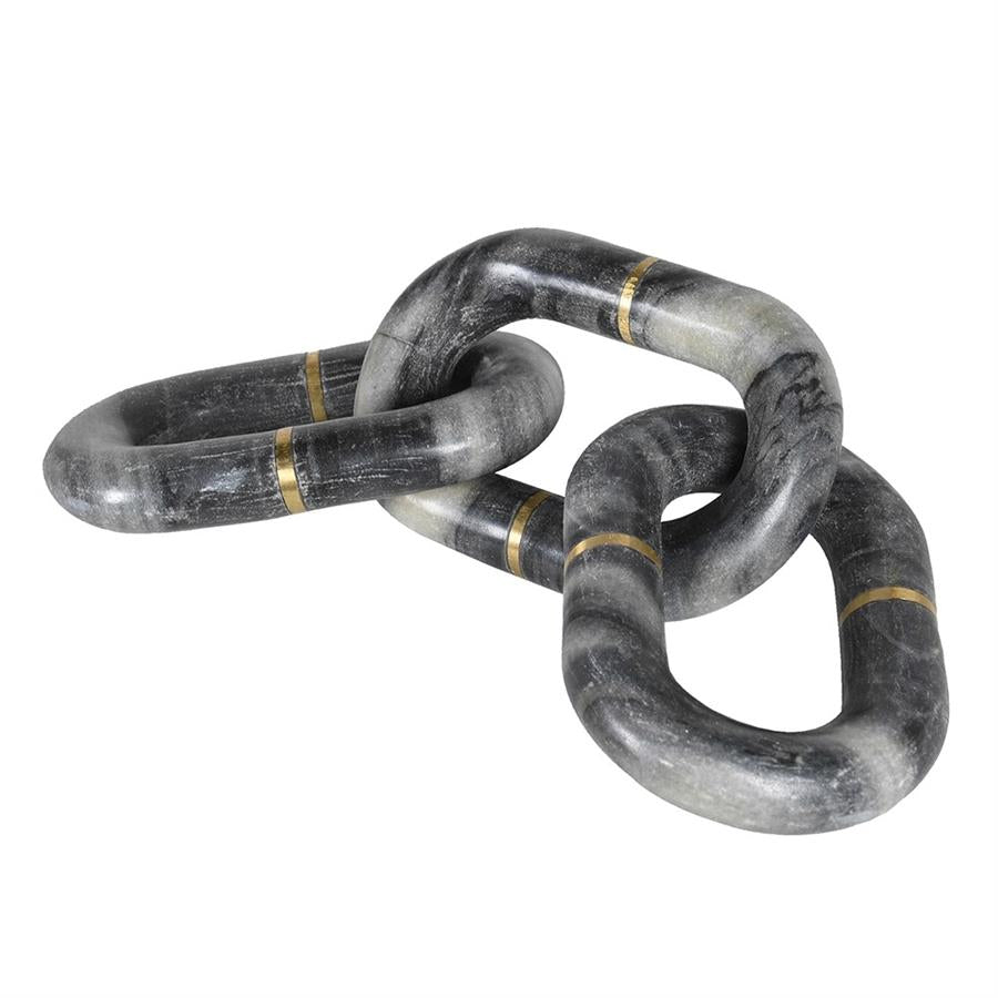 Linked Marble Chain Necklace - LUXONAS