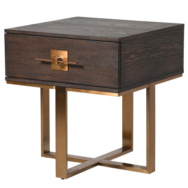 Makore Bedside Table