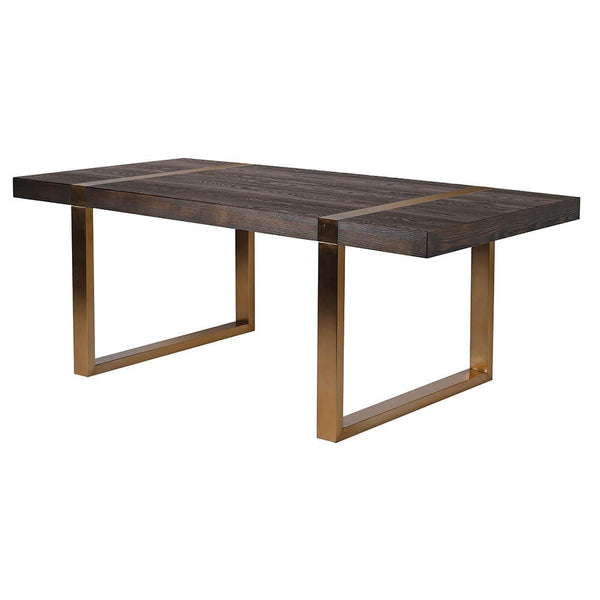 Makore Dining Table - Elegant Modern Centerpiece