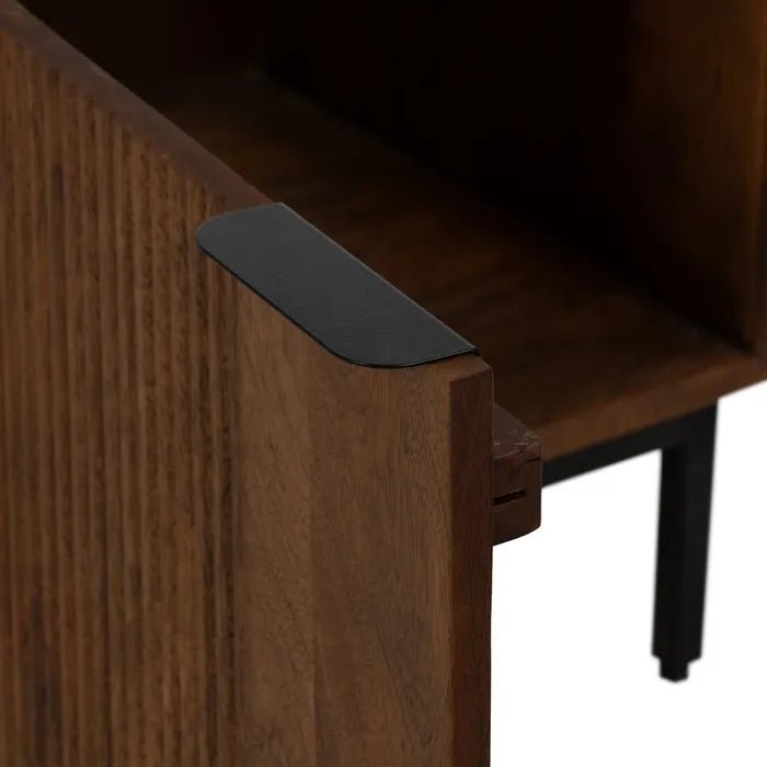 Mango Bedside Svelte - Elegant Mango Wood Nightstand - LUXONAS