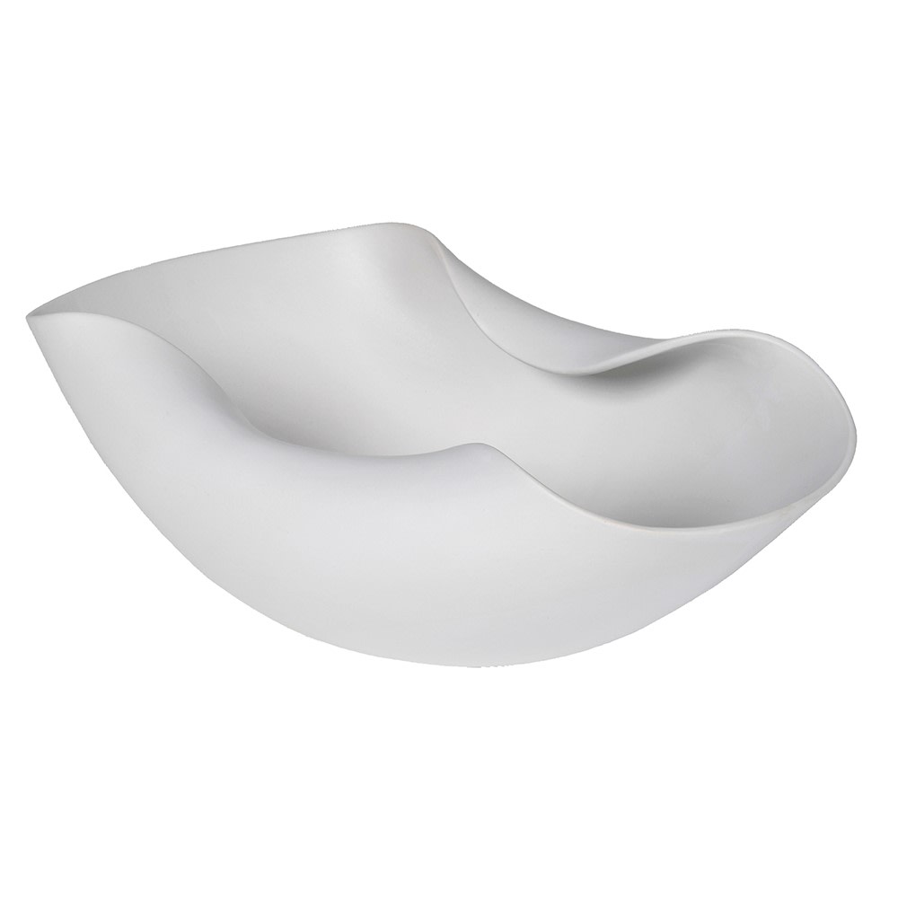 Matte Wave Dish - Elegant Ceramic Serving Dish