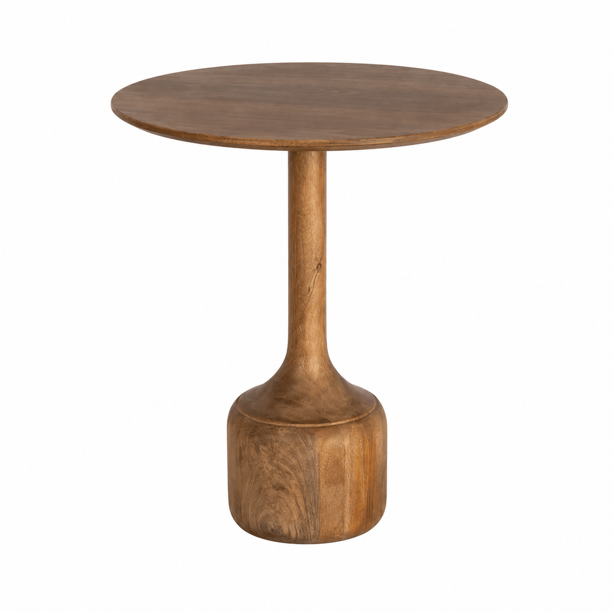 Large Round Mango Sidetable