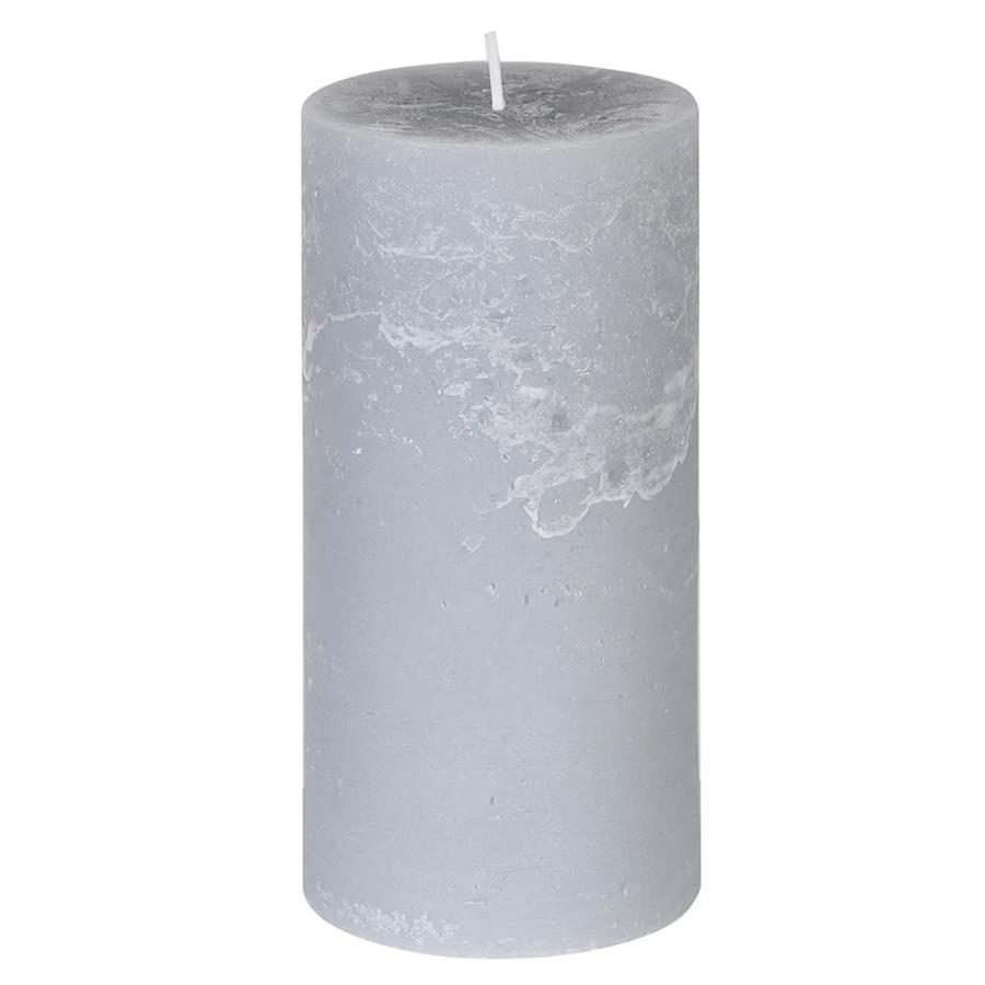 Medium Rustic Grey Candle - LUXONAS