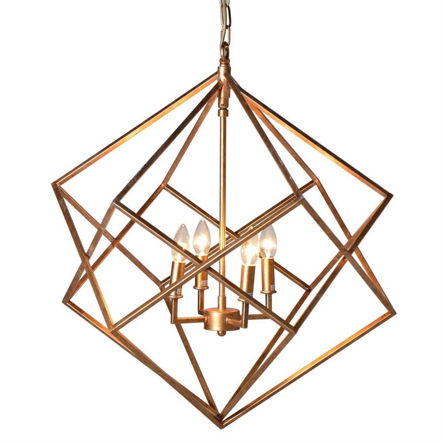 Modern Frame Pendant Ceiling Light - LUXONAS