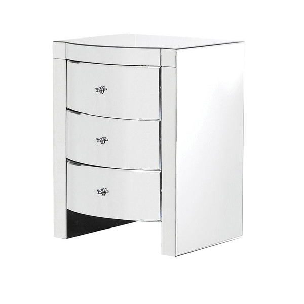 Myra Curved Mirror Bedside Table