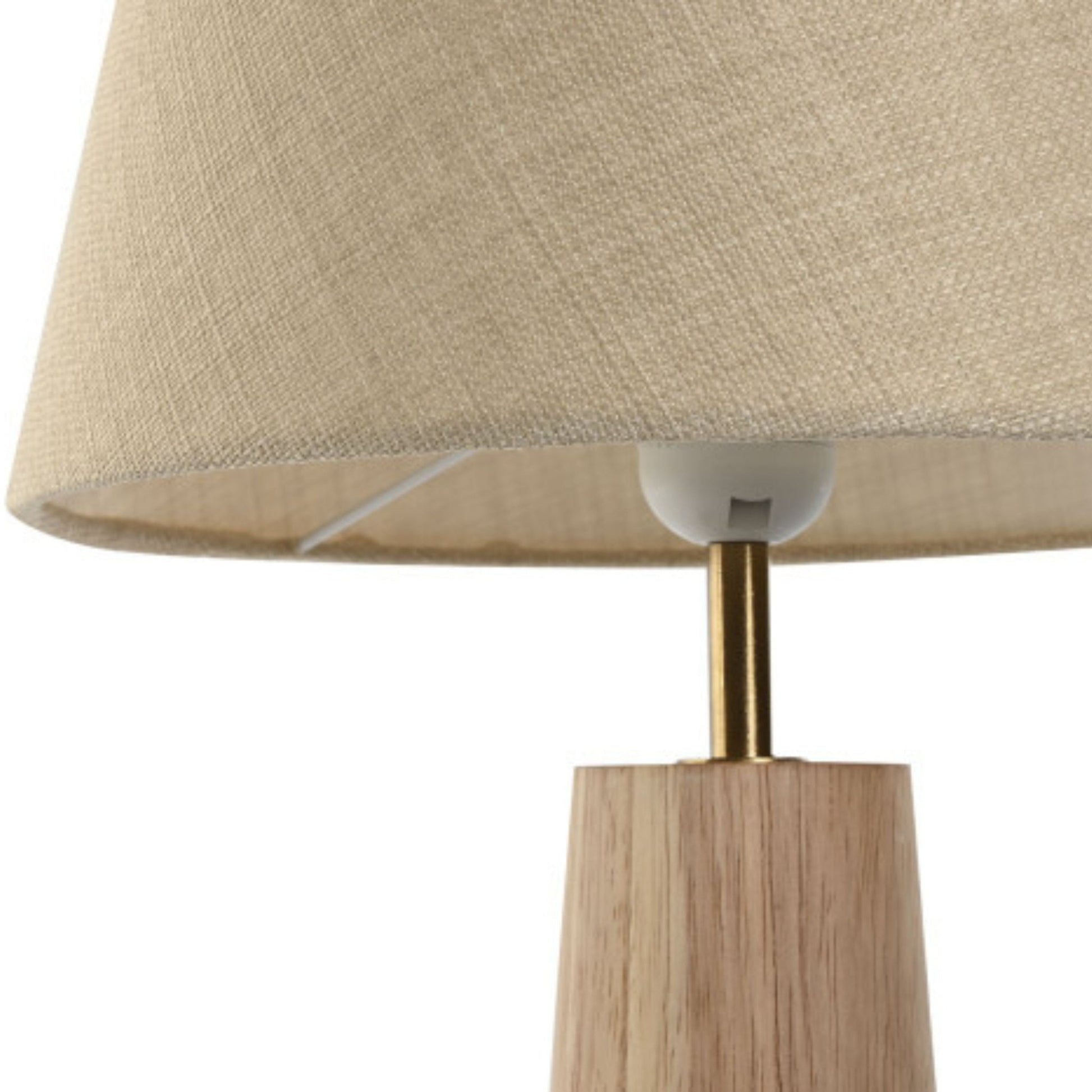 Natural Wood Table Lamp - LUXONAS