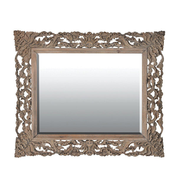 Olympia Reclaimed Carved Mirror