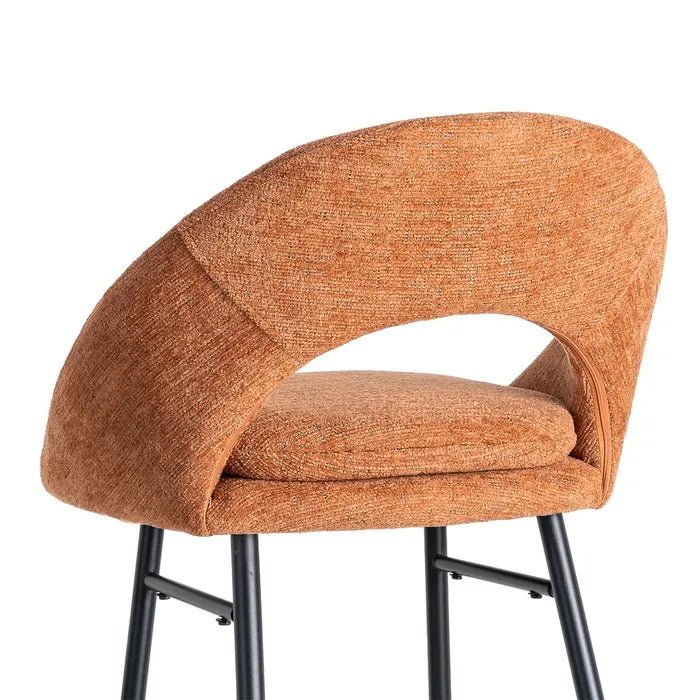 Pumpkin O Metal Stool - LUXONAS