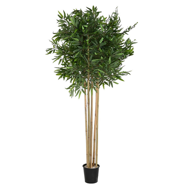 PVC Bamboo Tree Green