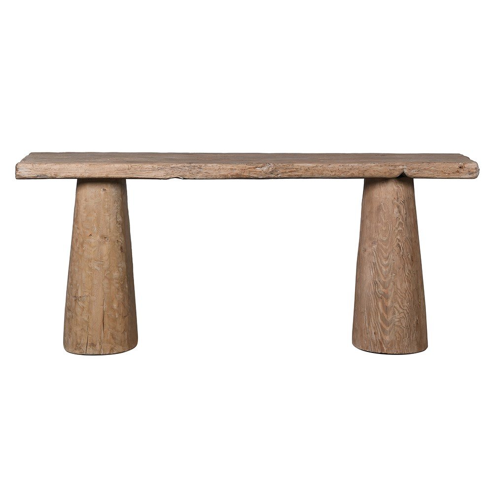 Recycled Pine Tapered Console - LUXONAS