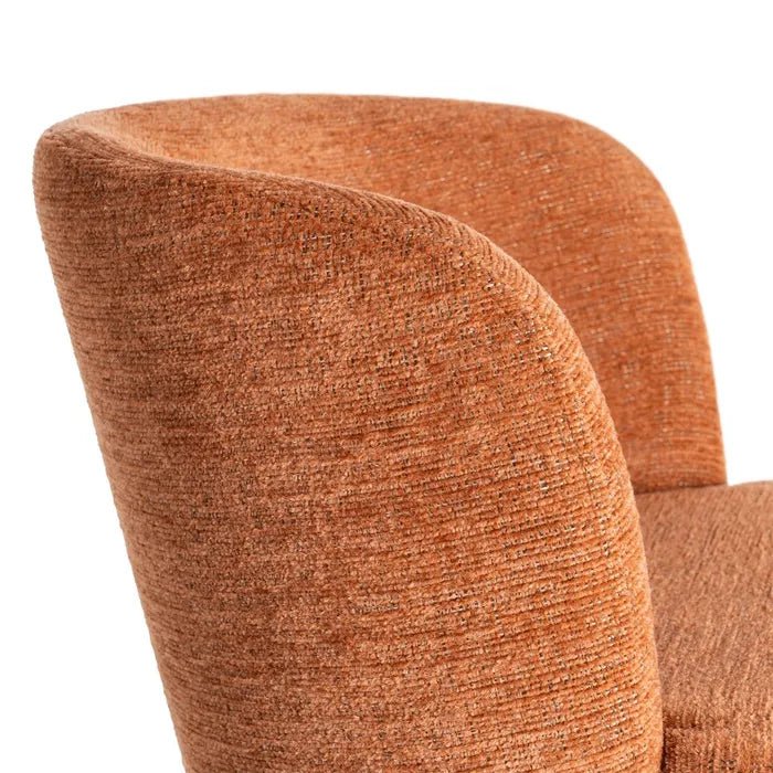 Rust Pumpkin Chair - Stylish and Comfortable Seating - LUXONAS