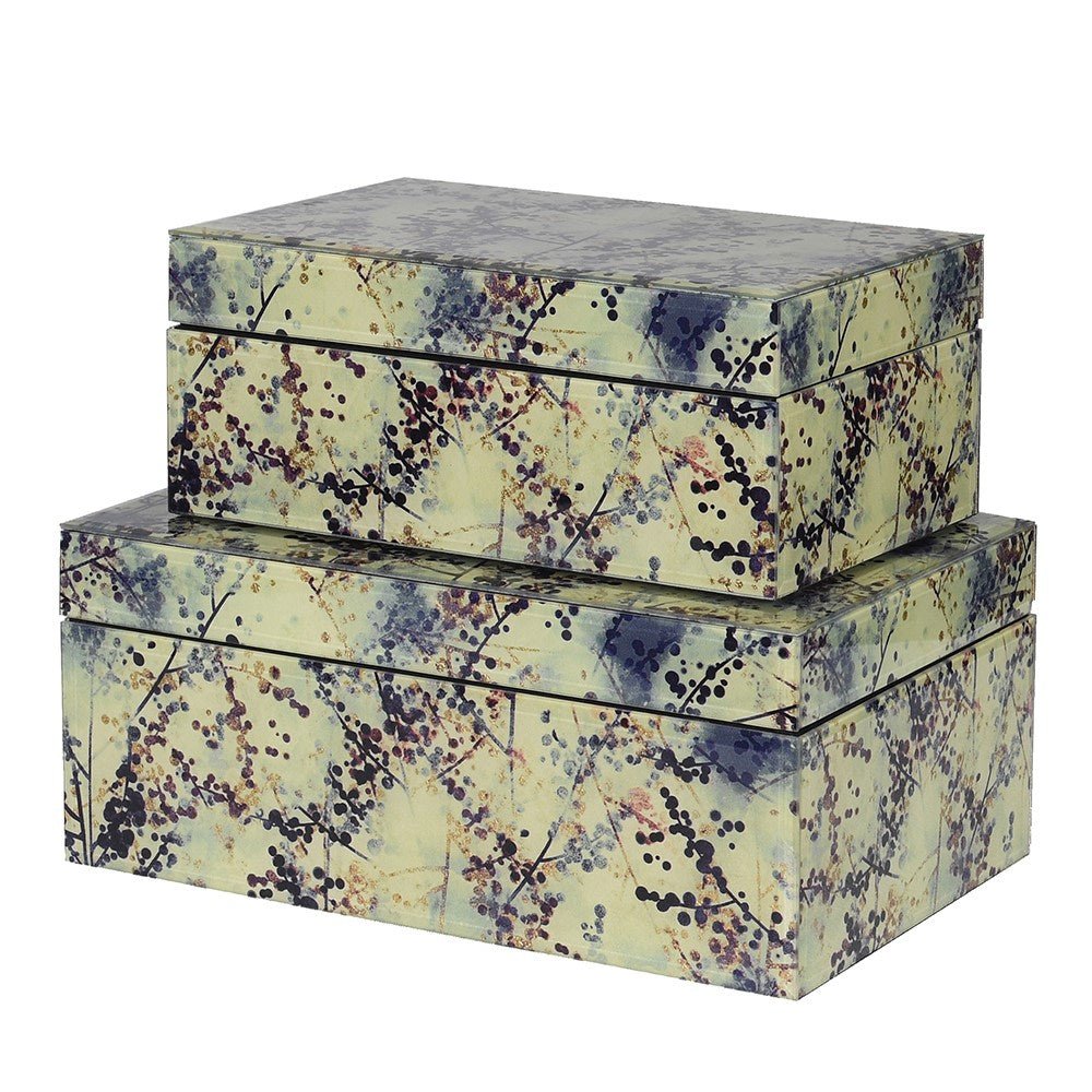 Sage Jewellery Box Set of 2 - Elegant Storage Solution