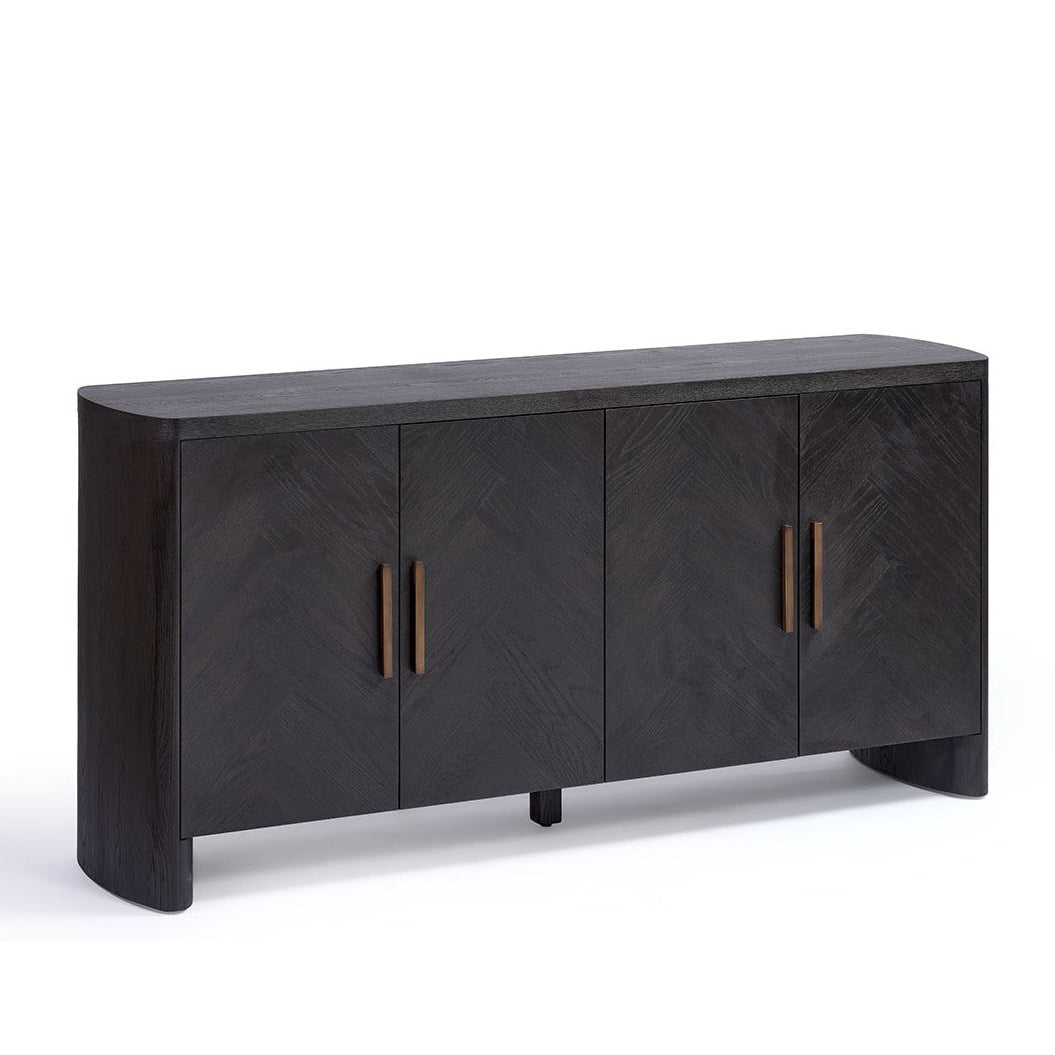 San Diego Herringbone Oak Sideboard