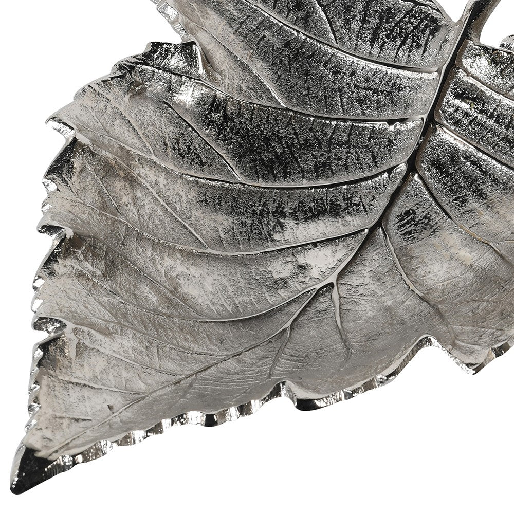 Silver Maple Leaf Bowl - LUXONAS