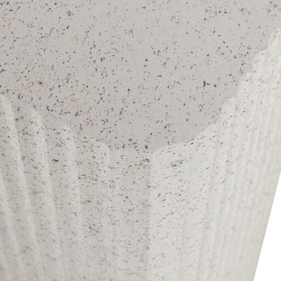 Square White Pedestal - LUXONAS