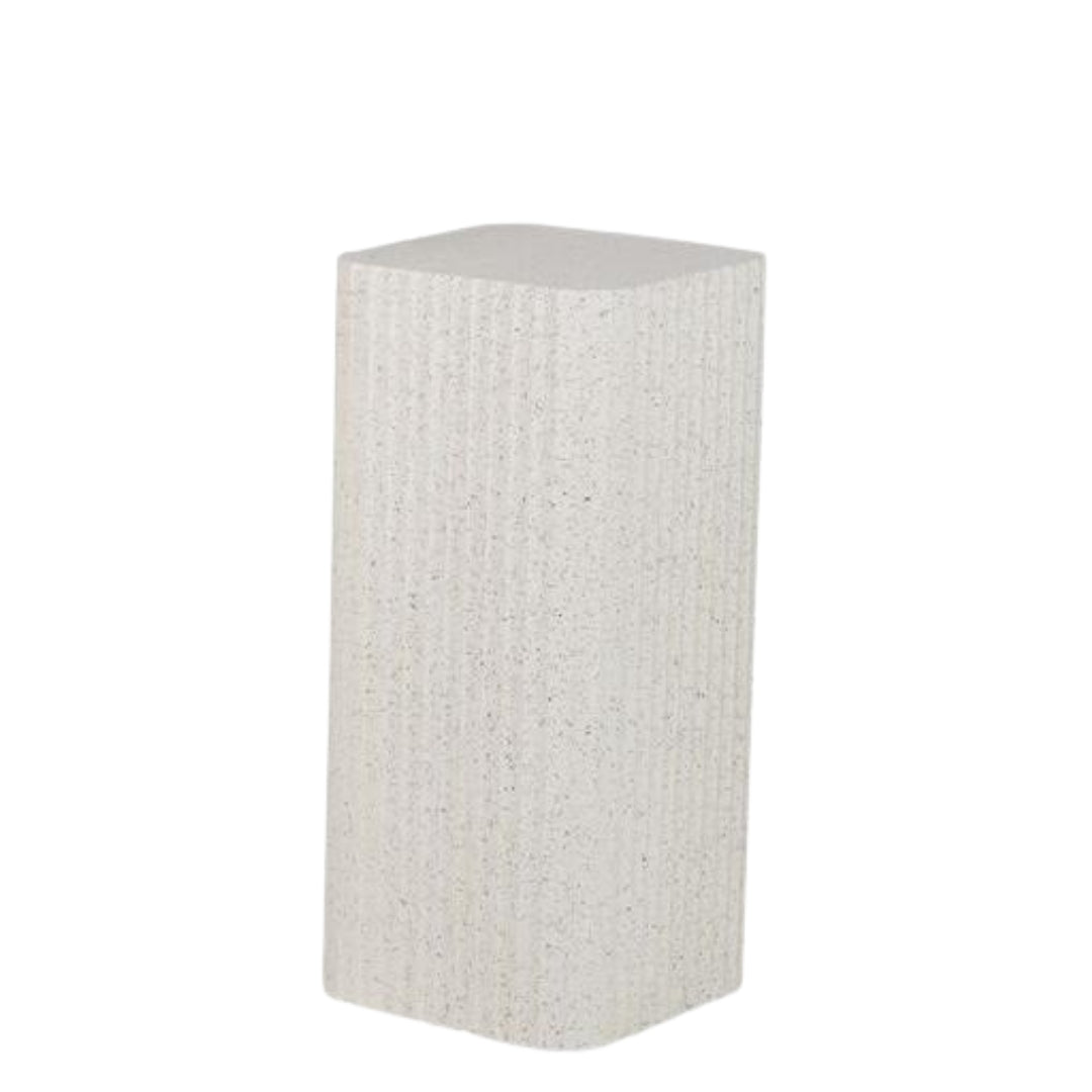 Square White Pedestal