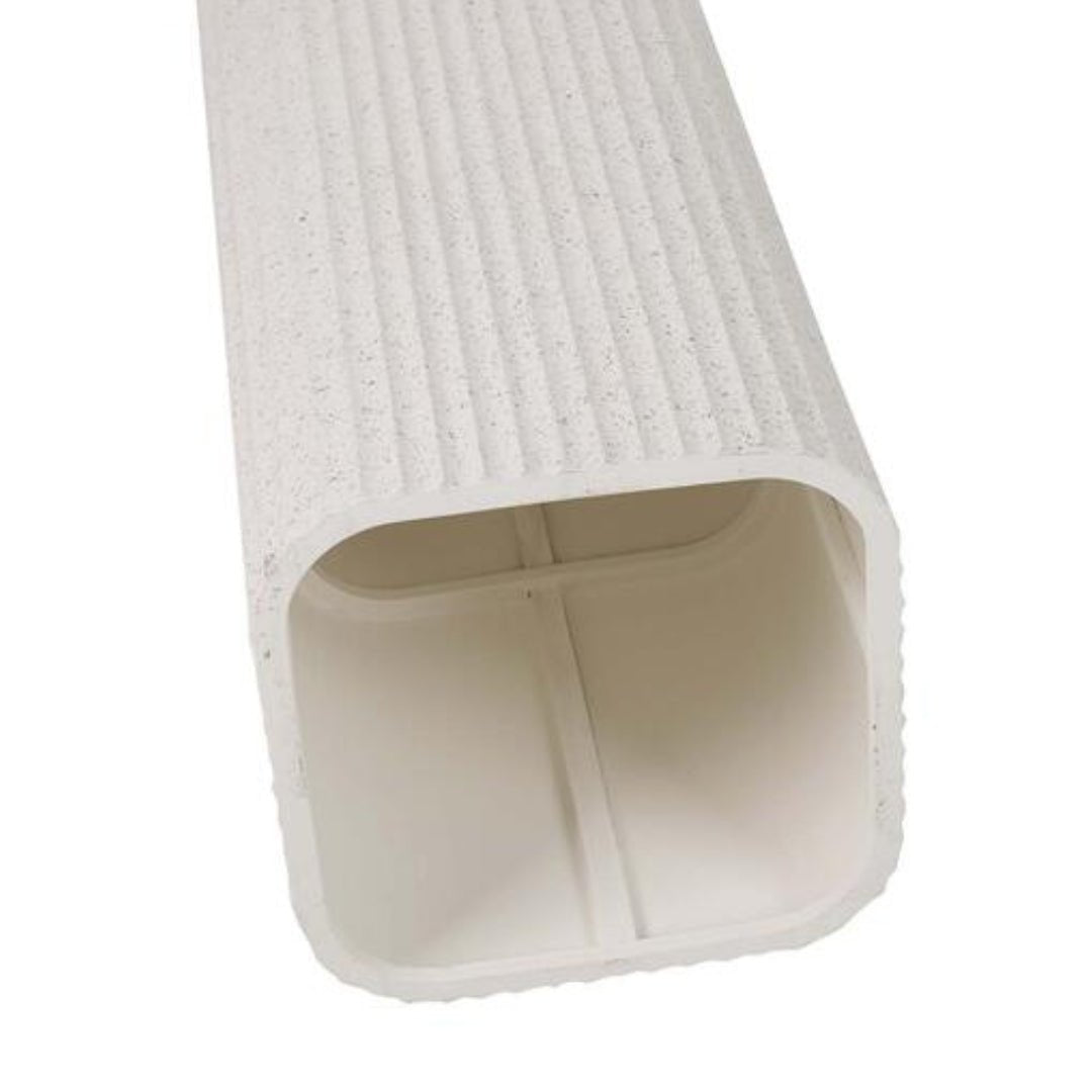 Square White Pedestal - LUXONAS