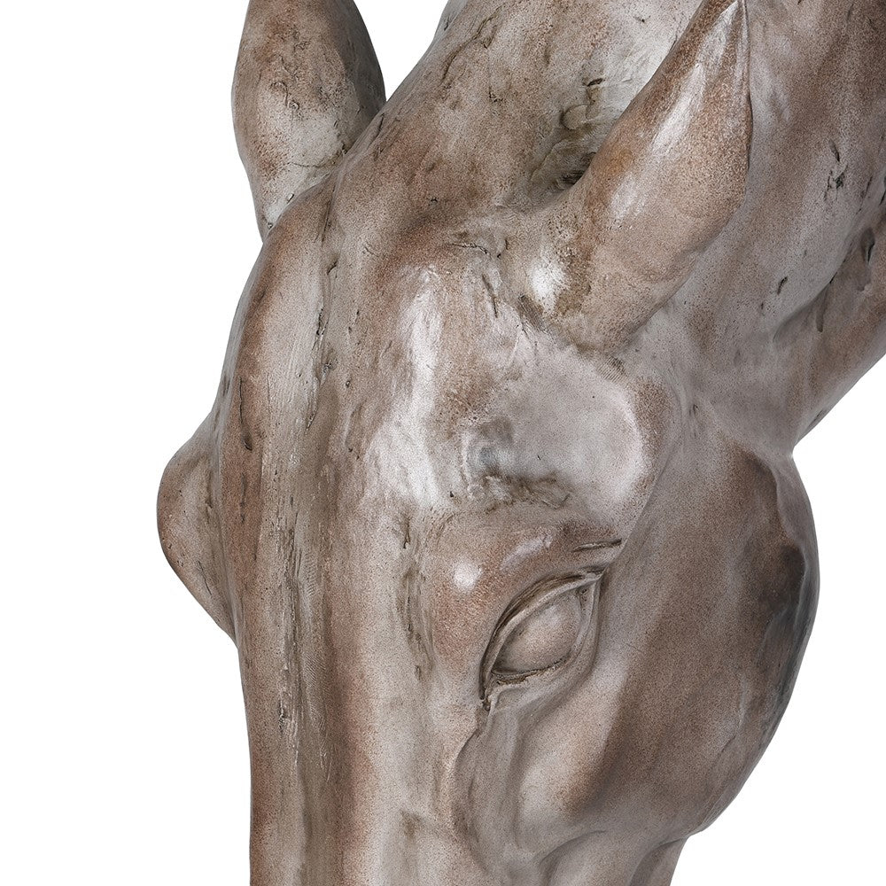 Stone Effect Horse Head - LUXONAS