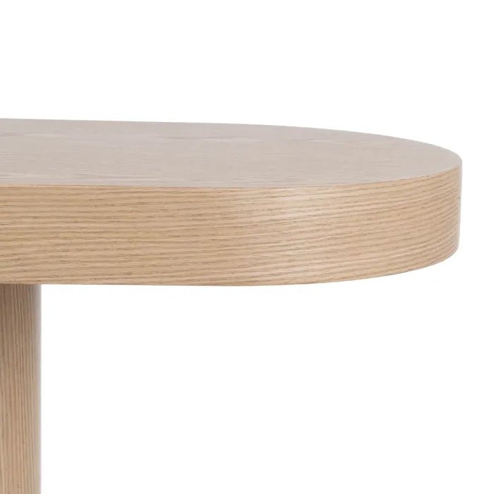 Tempo Natural Console Table - Modern Design with Natural Finish - LUXONAS