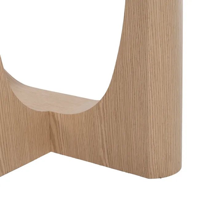 Tempo Natural Console Table - Modern Design with Natural Finish - LUXONAS