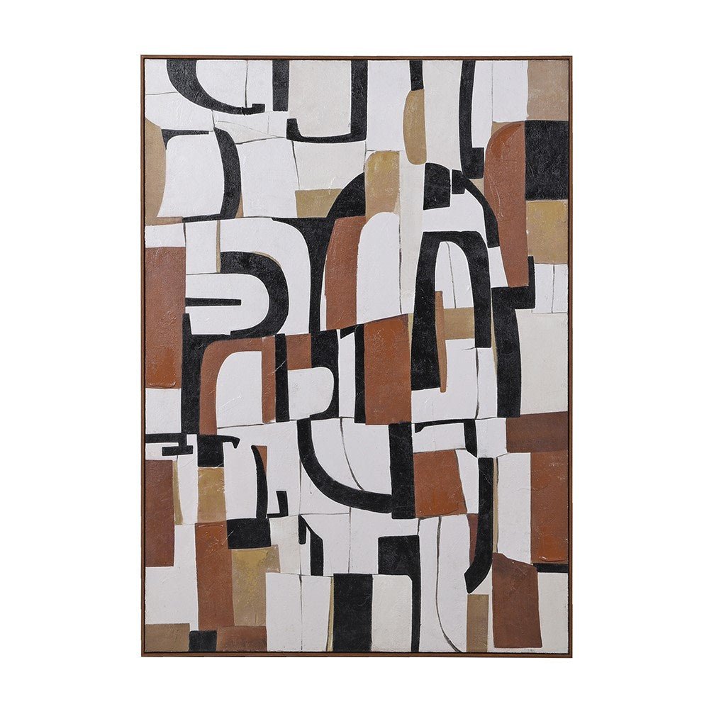 Textured Burundi Art - Vibrant Cultural Wall Decor