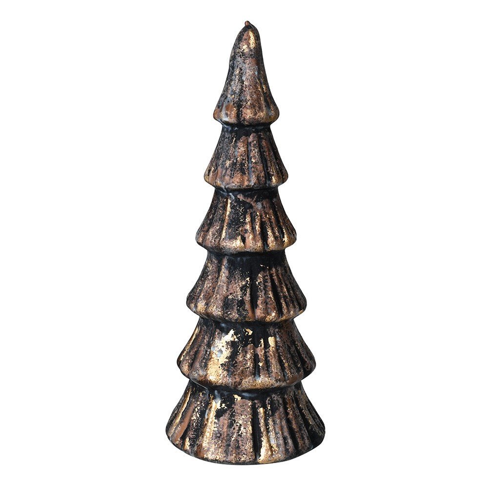 Textured Glass Christmas Tree
