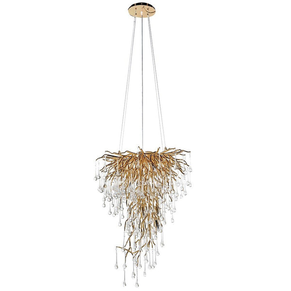 Elegant Tiered Droplet Chandelier