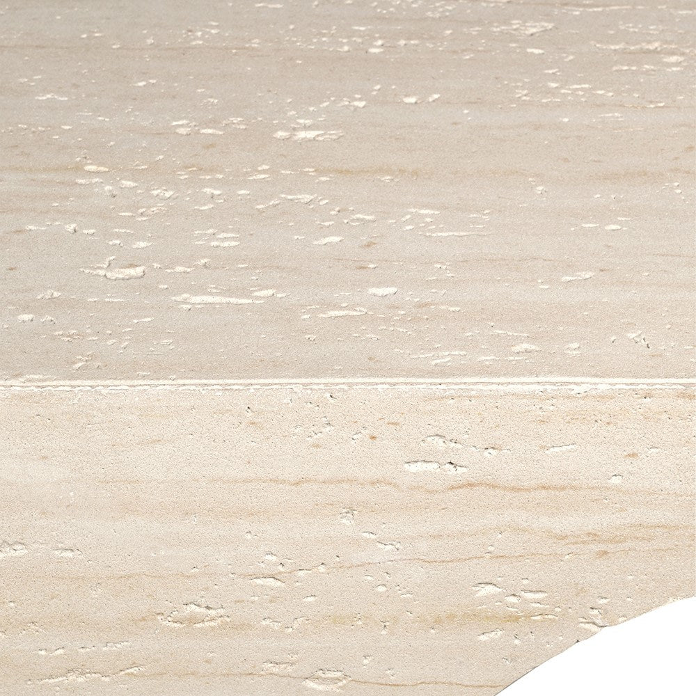 Travertine Effect Arch Console Table - LUXONAS