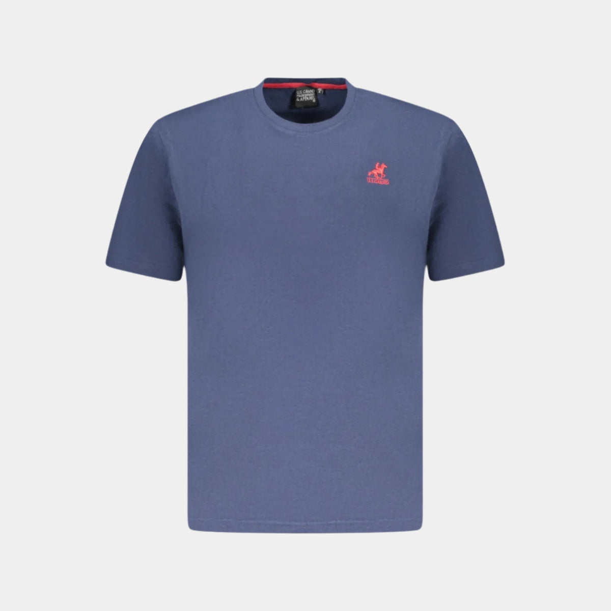 U.S. Grand Polo Slim-Fit T-Shirt - Men's Short Sleeve Crew Neck Cotton Tee