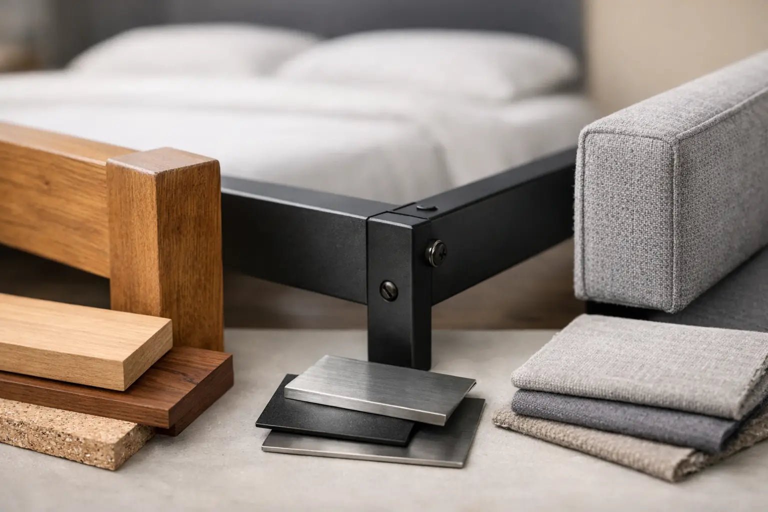 Bed Frame Materials Durability Guide - LUXONAS HOME