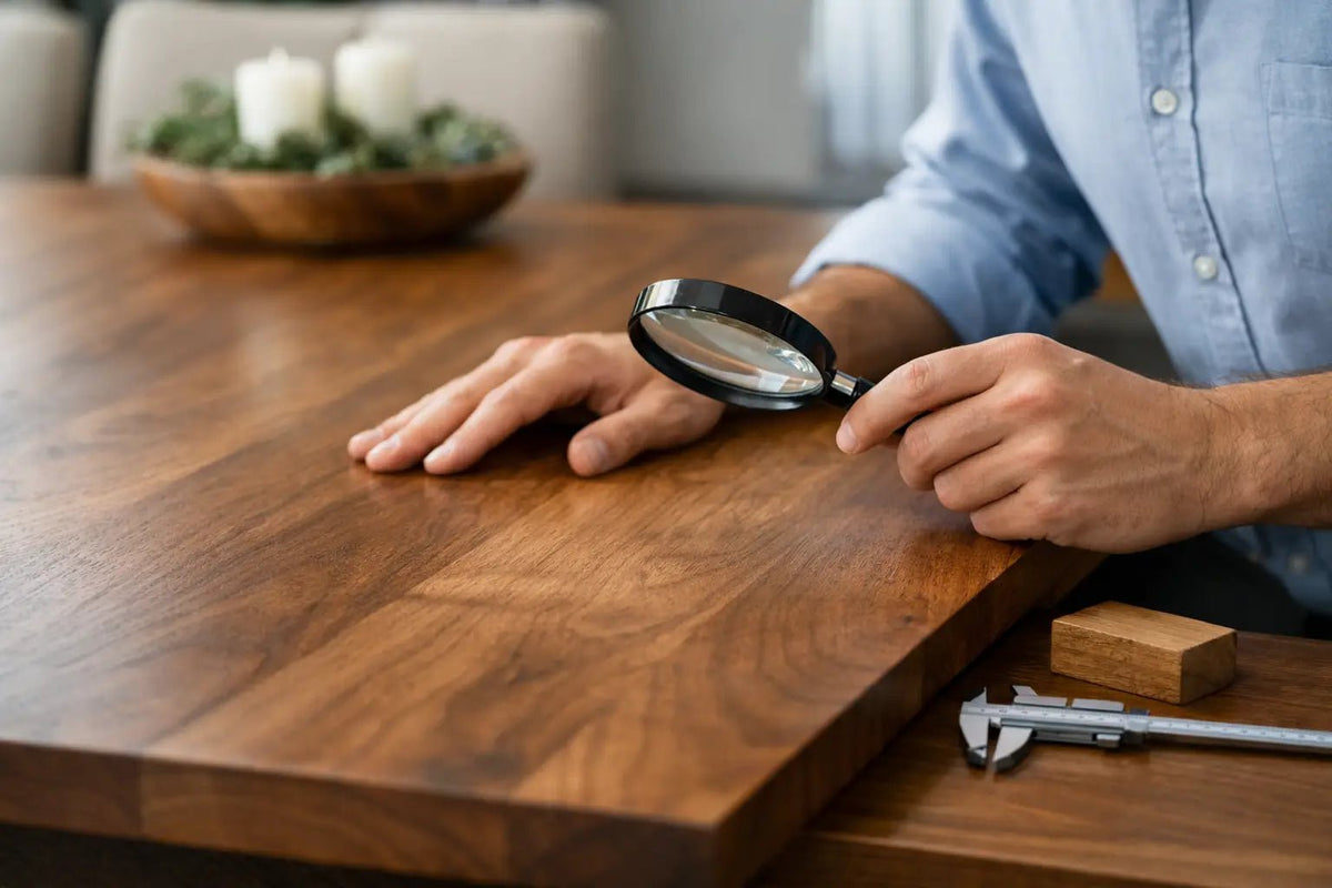 How to Review Solid Wood Dining Table Quality - LUXONAS HOME