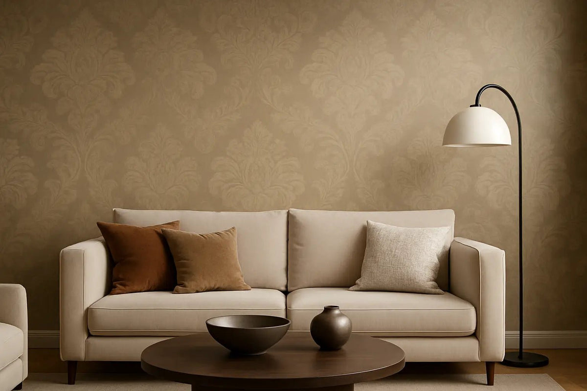 Premium Living Room Wallpaper That Feels Expensive - LUXONAS HOME