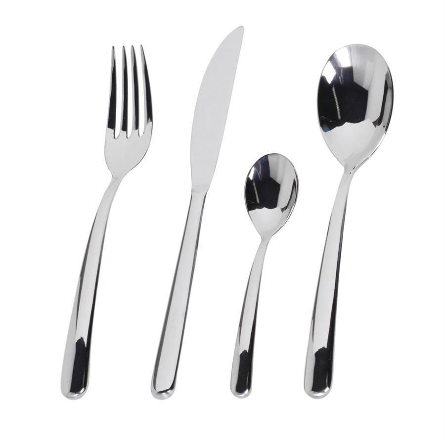16 Piece Elegant Silver Cutlery Set in Gift Box - LUXONAS