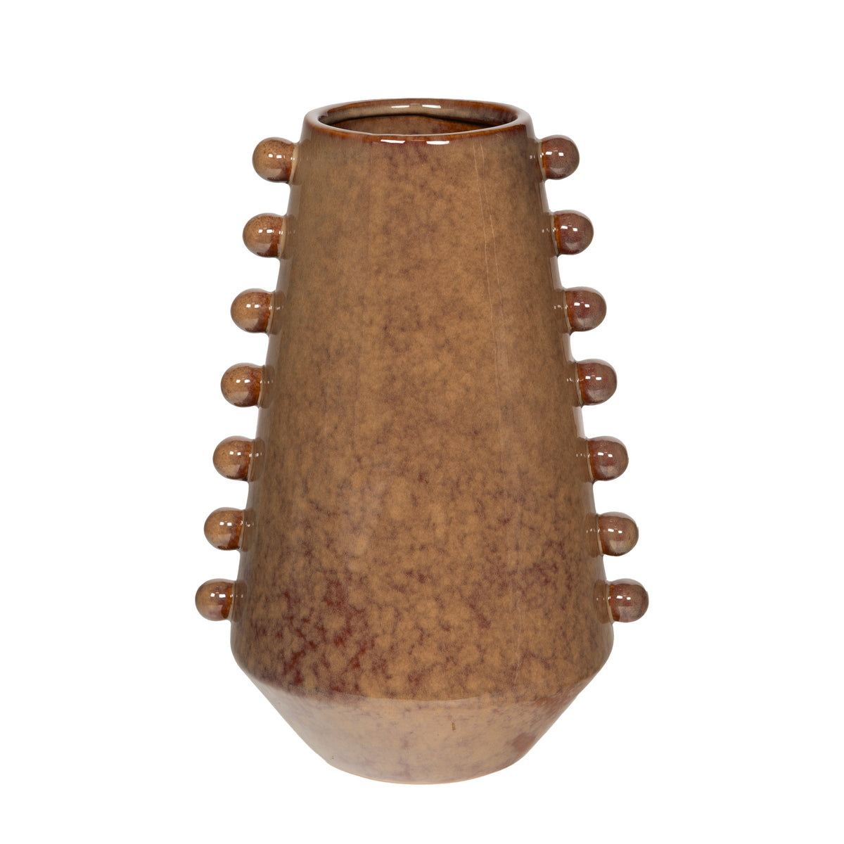 Solange Vase in Brown