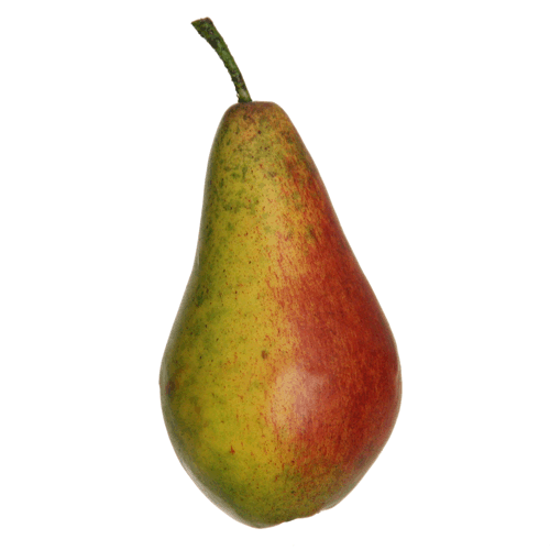 Pear red-green 5 x 9 cm