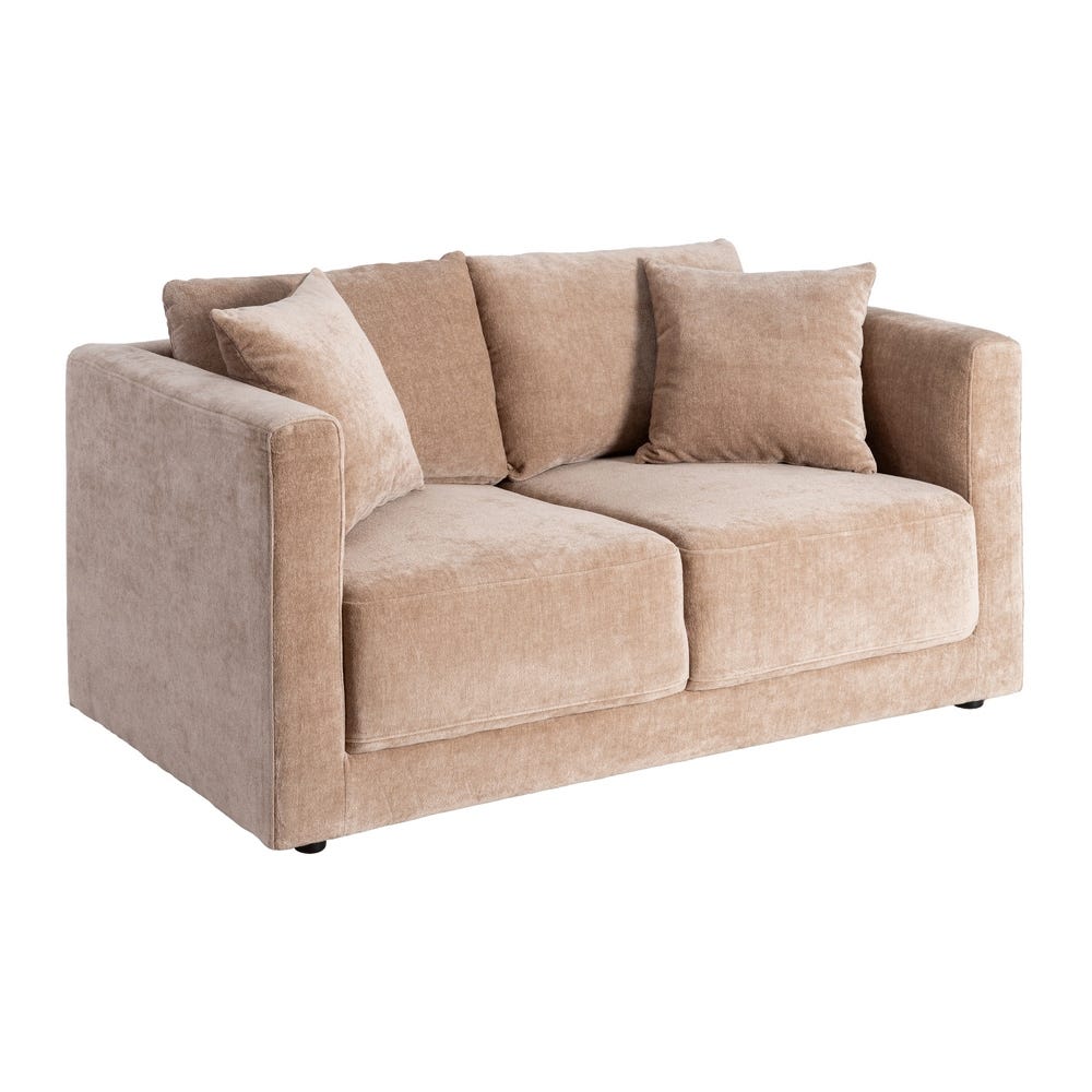 2 Seater Sofa Taupe Old Weave
