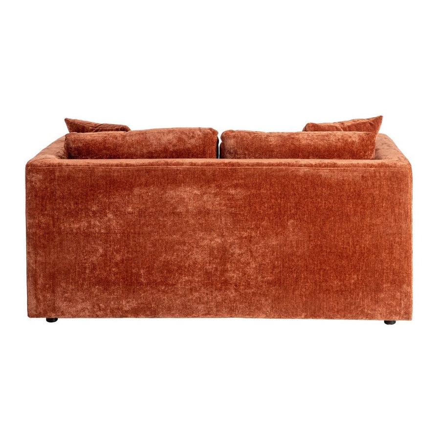 2 Seater Sofa Tile Weave Wood