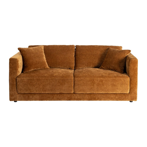 3 SEATER SOFA OCCRE WEAVE-WOOD 210 X 96 X 86 CM - LUXONAS HOME