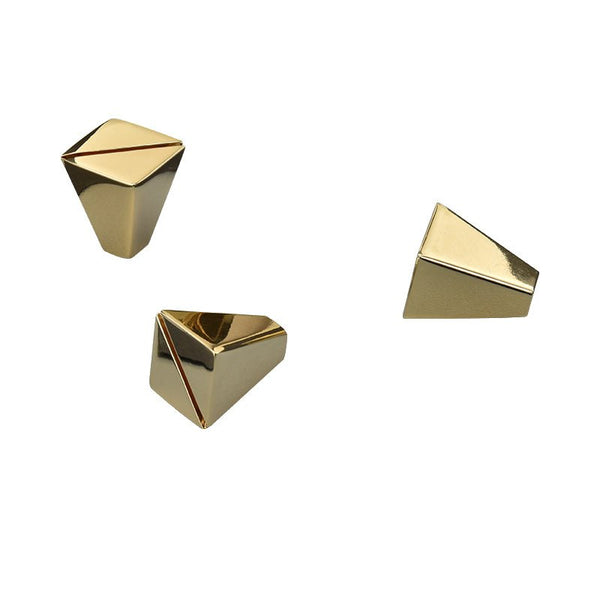 3668 Gold Knob Handle