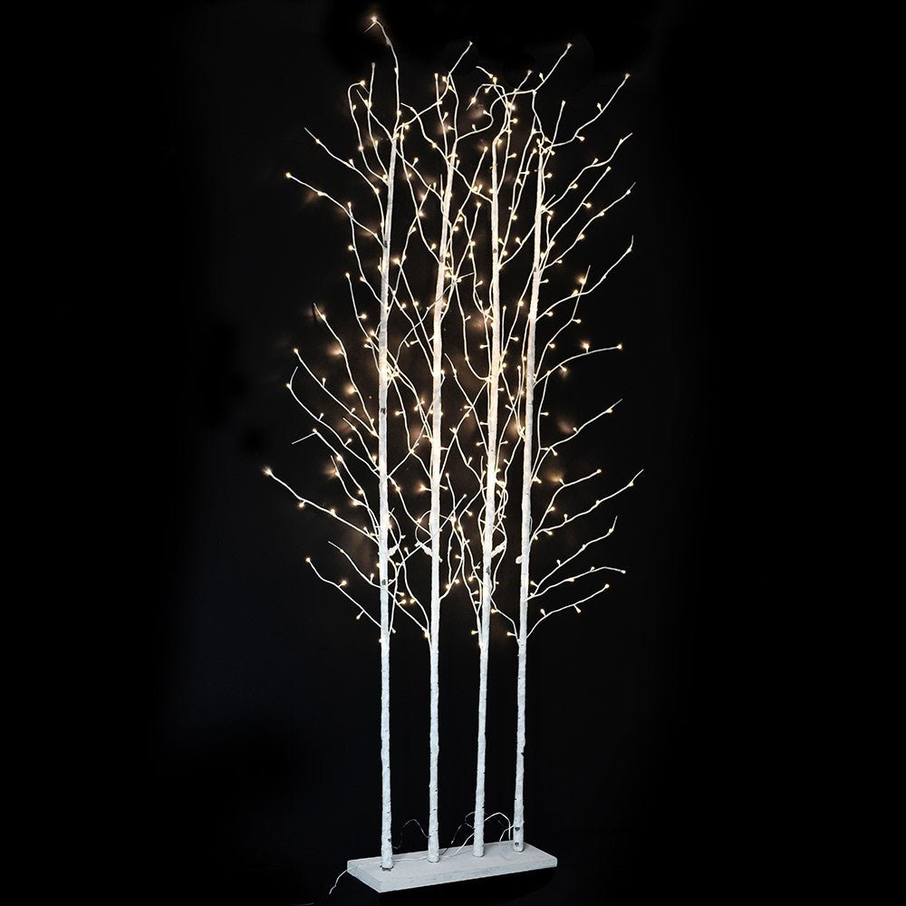 3M Lit White Birch Forest - LUXONAS