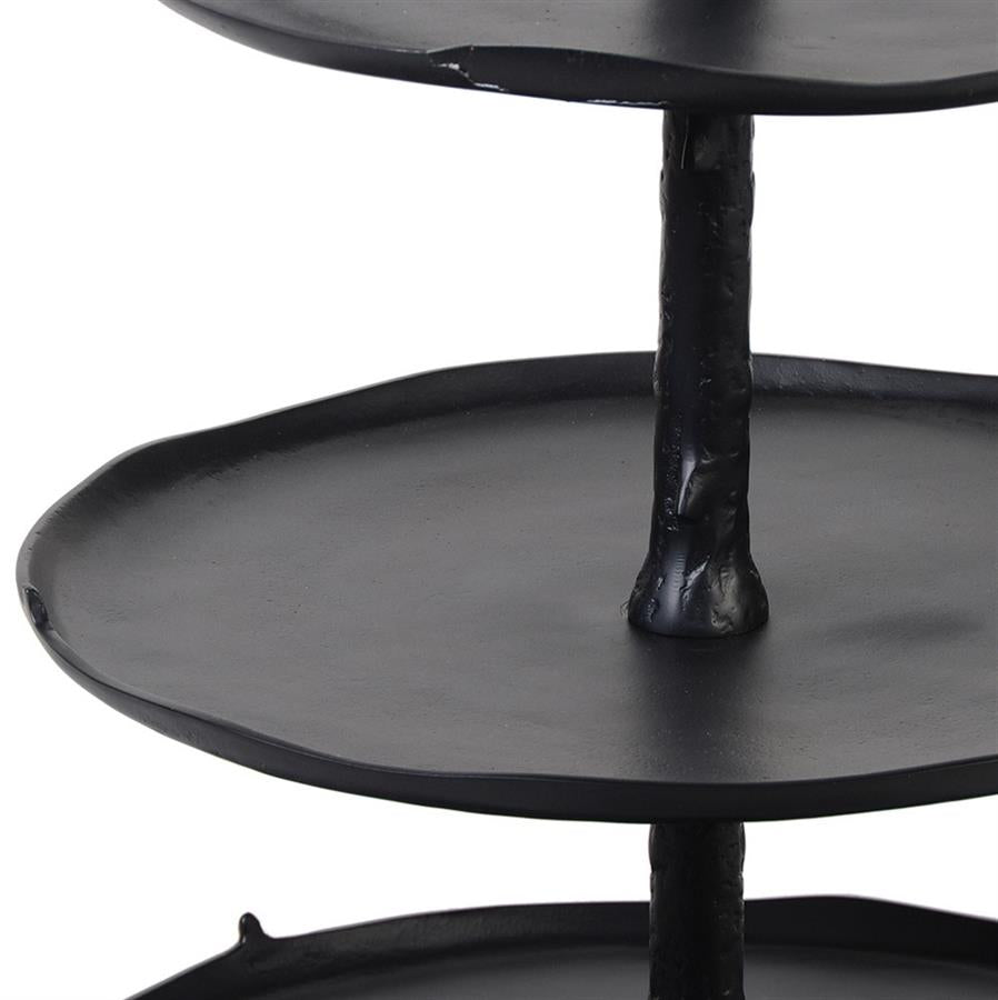 5 Tier Small Black Whatnot - LUXONAS