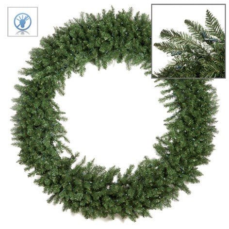 60cm Pine Wreath - Perfect for Seasonal Decor - LUXONAS